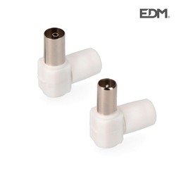 Plug + base de tv angulada empacotada edm