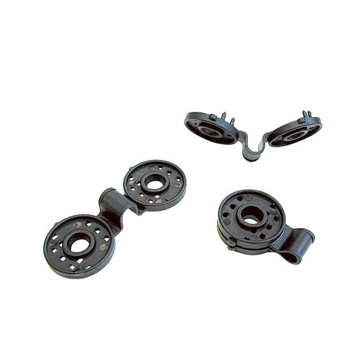 Clips de fijación para cercas fixatex 100,2x43mm nortene