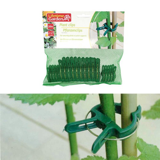 clips para plantas 20pcs