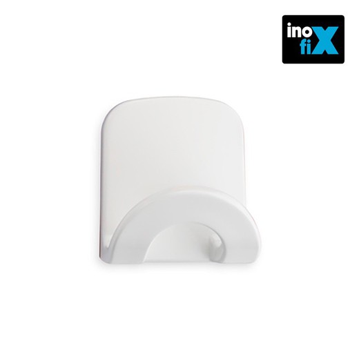 Suporte de arco branco adesivo (bolha) inofix