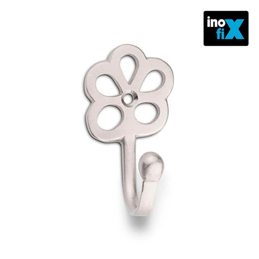 Cintre en laiton fleur nickel (blister) inofix