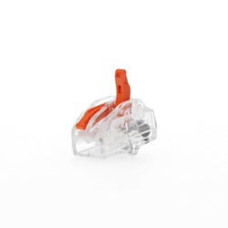 Connecteur d'épissure 2 douilles de 0.75 à 2.5mm emballé 5uni