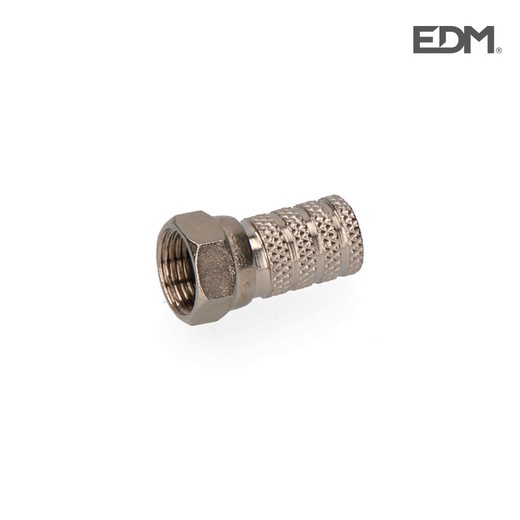 Conector parabolica metalico edm envasado