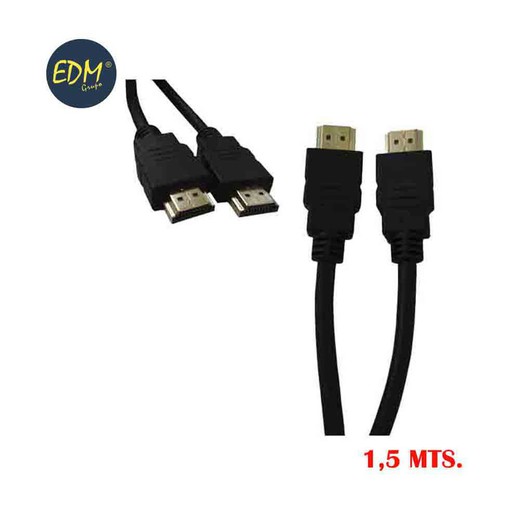 Conexão hdmi de alta velocidade 1,4 macho 1,5 m