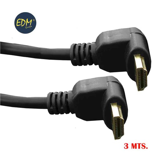 Conexão HDMI supra angular 3m edm