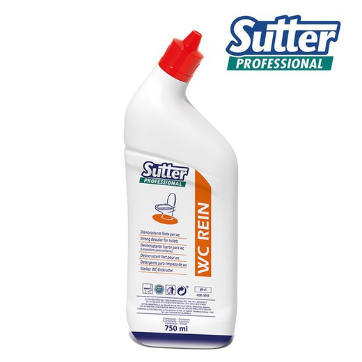 Desincrustante forte para sanita 750ml sutter rédea