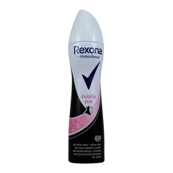 Desodorante rexona spray 200ml invisible pure