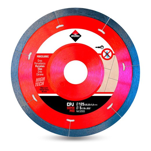 Disque Diamant Cpj 125 Superpro R32933 Rubi