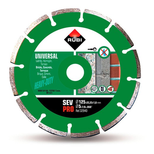 Disque Diamant Sev 125 Pro R32940 Rubi