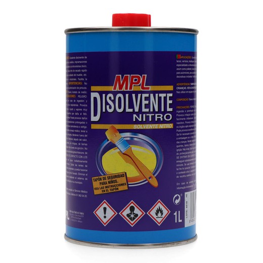 Disolvente nitro mpl 1lt