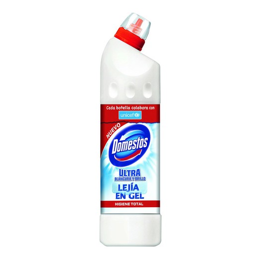 Domestos lejía en gel efecto blanqueante 750ml