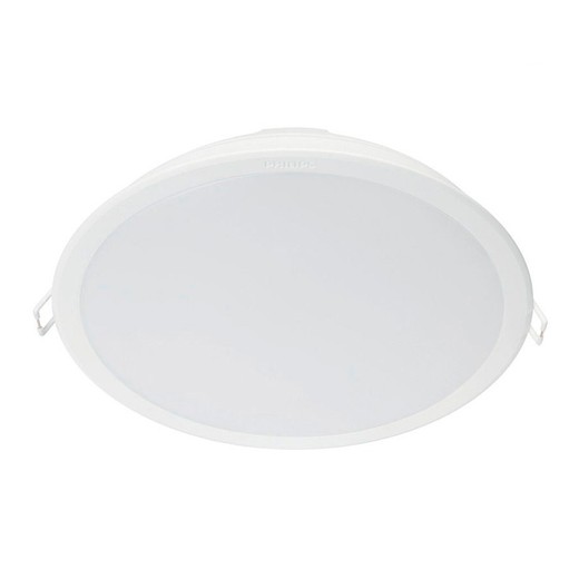 Downlight de empotrar de led 24w 2550lm 4000k luz dia mod. Meson ø21,5x10,5cm philips