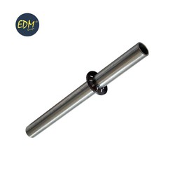 Eje rueda carretilla 235x19,5mm con arandelas