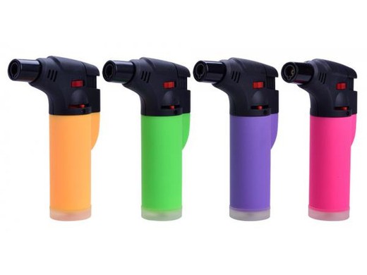 Briquet torche rechargeable Euro/u couleurs assorties