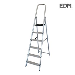 Echelle domestique en aluminium 6 échelons edm