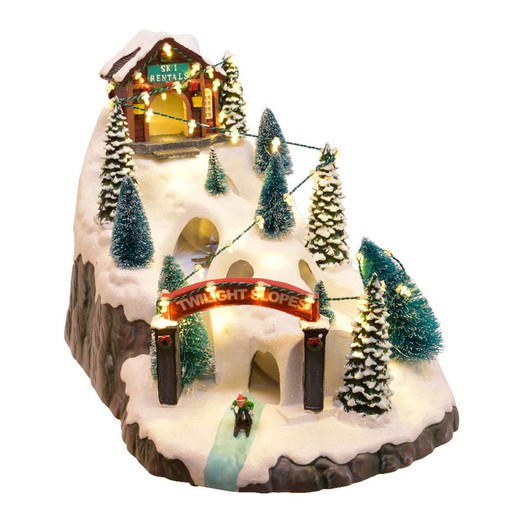 Escenario led holiday adventures 23x34s26cm 39l