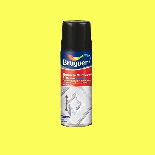 Spray de polimento amarelo-limão brilhante 0,4l bruguer