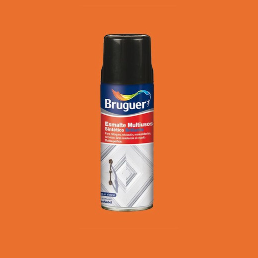 Spray de polimento laranja brilhante 0,4l bruguer