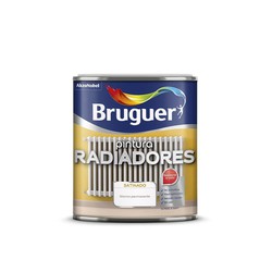 Radiador de cetim branco esmaltado 0,75 l bruguer