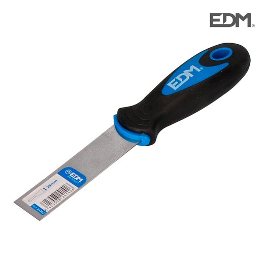 Spatule professionnelle manche caoutchouc 30mm edm