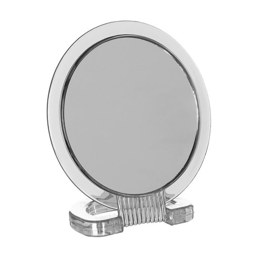 Miroir transparent double face