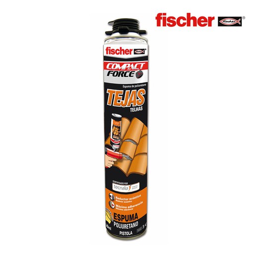 Tuiles mousse PU 750ml fischer