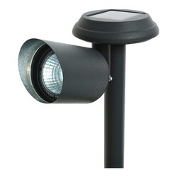 Estaca solar led projetor 3 lúmen 6.400k