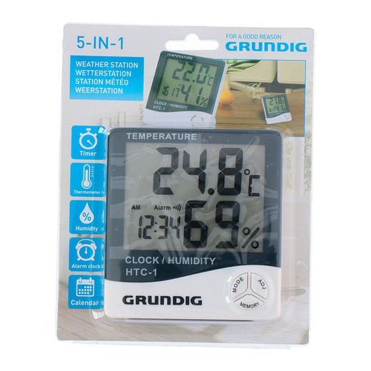 Estacion meteorologica grundig