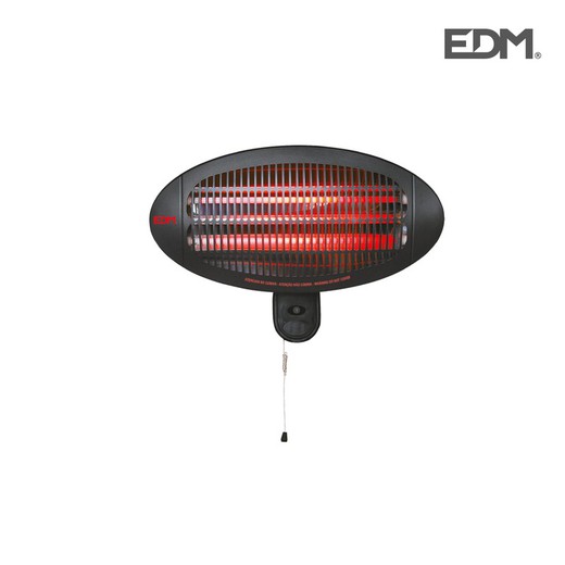 Estufa de cuarzo de exterior - 2000w - edm