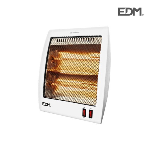 Estufa de cuarzo - modelo plano - anti-vuelco - 500-1000w edm