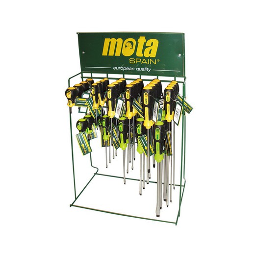 Display de chave de fenda mota ex05 60x40x21cm grátis na compra de € 300 em itens mota