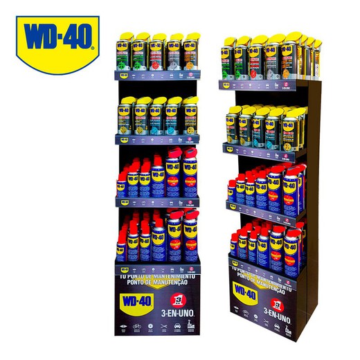 Display pequeno wd40 grátis para a compra de 599 euros em produtos wd40