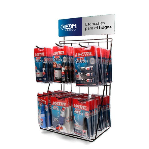 Expositor sobremesa loctite 62x36,4x21,5cm desde 439 euros