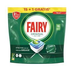 Fairy lavavajillas pack 15+1 original capsulas