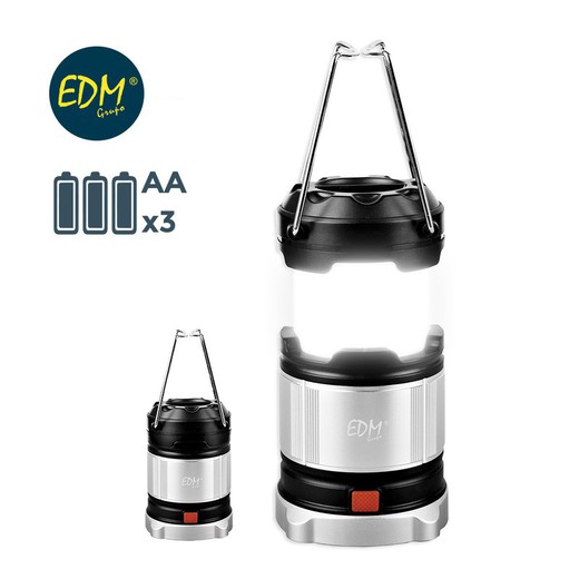 Farol camping a pilas - (3xaa no incluidas) - 4 posiciones luz