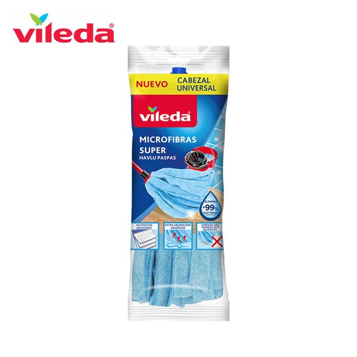 Fregona microfibra tiras super 167433 vileda