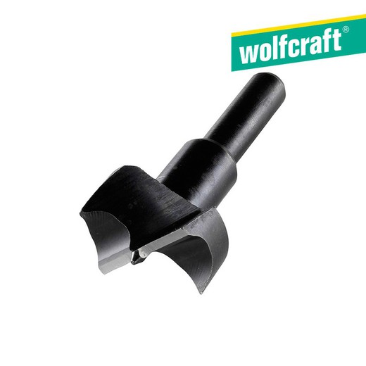 Fresa de embutir cilíndrica , longitud total 53mm ø26mm 3300000 wolfcraft