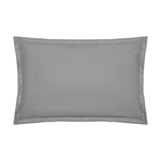 Funda de almohada color gris 70x50cm