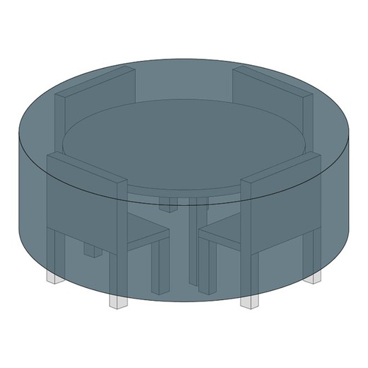 Housse de meuble ronde