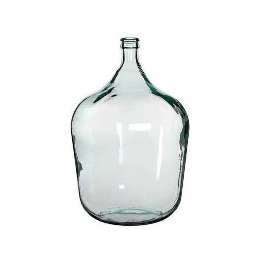 Garrafa cristal transparente diego 34l ø40cmx.56cm