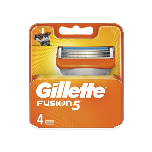 Gillette rec fusion5 manuel pack 4