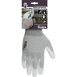 Guante antiestático nylon/fibra de carbono talla 10 juba