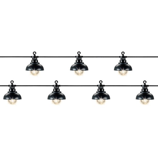 Garland 10 leds 450 cm ip44 220v