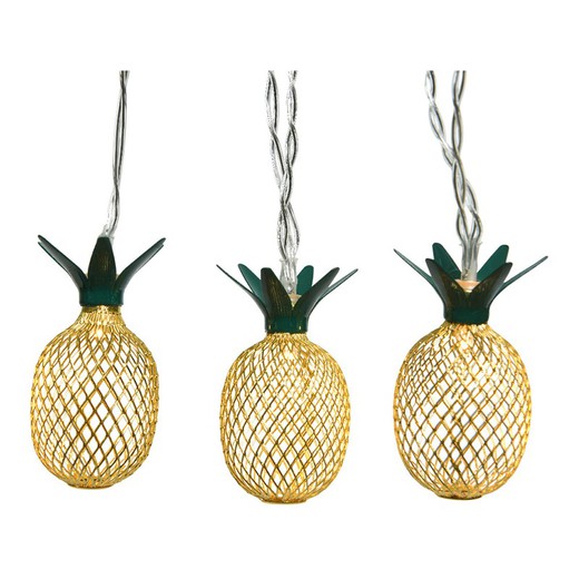 Guirlande à piles 10 led ananas 180cm