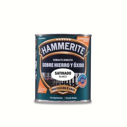 Hammerite émail blanc satiné métallisé 0,750l