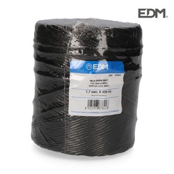 Fil de raphia 600/1 bobine 750 gm / 420mts noir