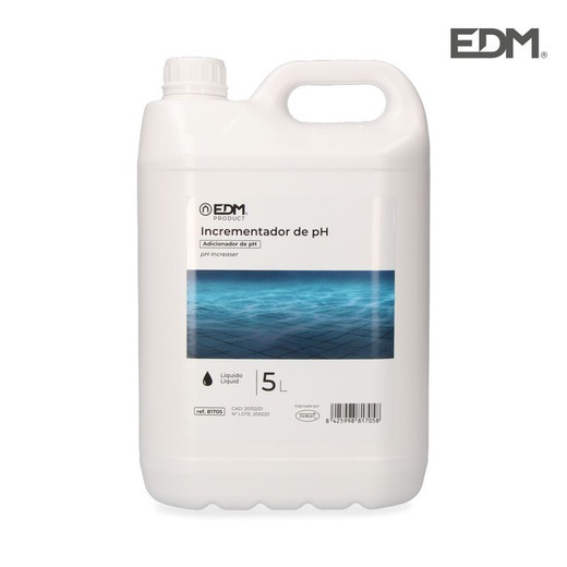 Incrémenteur de Ph liquide 5 Litres Fusion Edm