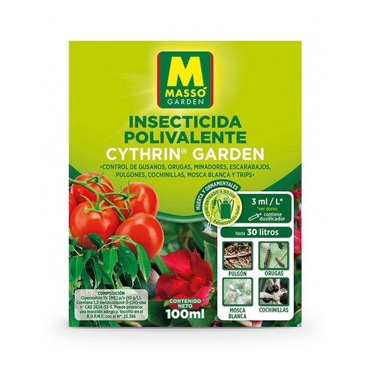 Insecticida polivalente 100ml. 30267n massó