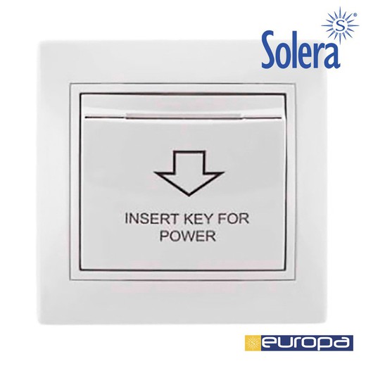 Interruptor de tarjeta s.europa completo solera erp01tu