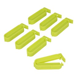 Lot de 7 petits clips de fermeture de sac